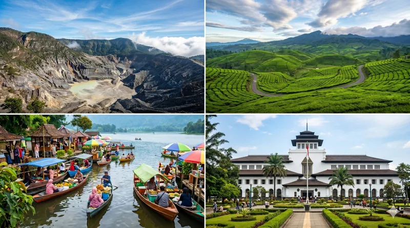 Itinerary Bandung 2 Hari 1 Malam 2026: Rute Akhir Pekan Hemat